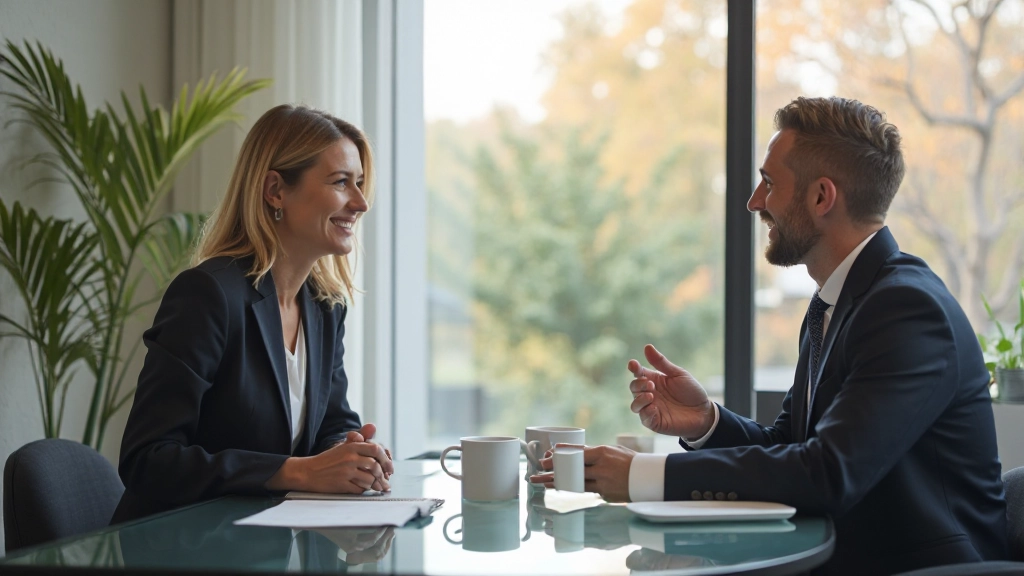 Professionele foto van ondernemers in succesvol overlegmoment met positieve energie